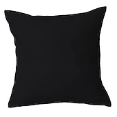 cheap Textured Throw Pillows-Decorative Toss Pillows 1pc Soft Plush Pillow Cover Solid Colored Candy color Multicolor Simple Square Zipper Traditional Classic Outdoor Cushion for Sofa Couch Bed Chair Pink Blue Purple Yellow