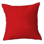 cheap Textured Throw Pillows-Decorative Toss Pillows 1pc Soft Plush Pillow Cover Solid Colored Candy color Multicolor Simple Square Zipper Traditional Classic Outdoor Cushion for Sofa Couch Bed Chair Pink Blue Purple Yellow