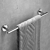 voordelige Handdoekstangen-Handdoekstang / Badkamerplank Nieuw Design / Aanbiddelijk / Creatief Hedendaagse / Modern Roestvast staal / Roestvrijstaal / ijzer / Metaal 1pc - Badkamer 1-handdoekstang Muurbevestigd