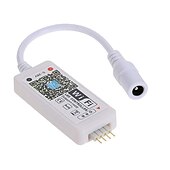 halpa Lampunkannat ja liittimet-ZDM® 1kpl SMD 3528 / SMD 5050 Smart / Wifi / Lampun lisävaruste Muovi ja metalli RGB-ohjain RGB LED Strip Light 180 W