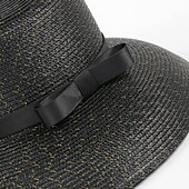 preiswerte Partyhut-Kopfbedeckung Alltag Polyester Hüte mit Schleife 1 Stück Alltag / Freizeitskleidung Kopfschmuck