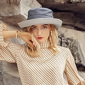 preiswerte Partyhut-Kopfbedeckung Alltag Polyester Hüte mit Schleife 1 Stück Alltag / Freizeitskleidung Kopfschmuck