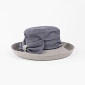 preiswerte Partyhut-Kopfbedeckung Alltag Polyester Hüte mit Schleife 1 Stück Alltag / Freizeitskleidung Kopfschmuck