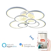 olcso Mennyezeti lámpák-106 cm mennyezeti lámpa led geometriai formák süllyesztett lámpák fém akril festett felületek modern 220v 110v / ce tanúsítvánnyal