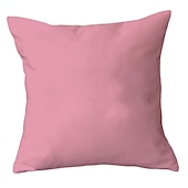 cheap Textured Throw Pillows-Decorative Toss Pillows 1pc Soft Plush Pillow Cover Solid Colored Candy color Multicolor Simple Square Zipper Traditional Classic Outdoor Cushion for Sofa Couch Bed Chair Pink Blue Purple Yellow
