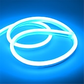 cheap Neon LED Lights-1pc 1M Neon 12V LED Makeup Dressing Table Espejo Lights LED Strip light Vanity Lamp Mirror Illuminated Flexible Tape