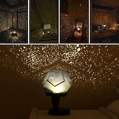 ieftine lumini proiectoare galaxie stele-Led proiector înstelat lampă de noapte de noptieră planetario casero pentru copii creșă de copii proiector de constelație planetariu lumini de peisaj nocturn decor acasă dormitor