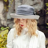 preiswerte Partyhut-Kopfbedeckung Alltag Polyester Hüte mit Schleife 1 Stück Alltag / Freizeitskleidung Kopfschmuck