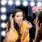 abordables Ampoules globe led-1set LED à économies d&#039;énergie  Maquillage Miroir Lumière Vanité LED à économies d&#039;énergie  Ampoules Cosmétiques Lumineux Maquillage Miroirs Ampoule Lumières Lumineuses Applique Pour Coiffeuse