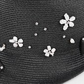 baratos Chapéu de Festa-chapéus de poliéster com 1 peça de cabeça casual floral