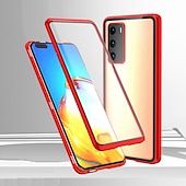 Χαμηλού Κόστους Samsung Θήκη-τηλέφωνο tok Για Samsung Galaxy S24 S23 S22 S21 S20 Plus Ultra Note 20 Ultra S25 Ultra Πλήρης Θήκη Θήκη μαγνητικής προσρόφησης Προστατευτικό για όλο το σώμα Διπλής όψης Προστατευτικό φακού κάμερας