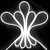 abordables Lampes néon led-1m Lampes néon 120 LED 2835 SMD 1 pc Blanc Chaud Blanc Jaune Imperméable Découpable Décorative 12 V