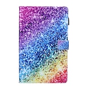 abordables Coques pour tablettes Samsung-Tablette Etuis coque Pour Samsung Galaxy Tab Un 8.4&quot; 2022 2021 2020 2019 Avec Support Porte Carte Magnétique Papillon Panda Mot / Phrase TPU faux cuir