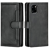 abordables Coques iPhone-téléphone Coque Pour iPhone16 iPhone 15 Pro Max Plus iPhone 14 13 12 11 Pro Max Mini X XR XS Max 8 7 Plus Portefeuille Couvercle rabattable Avec Support Magnétique Protection complète du corps