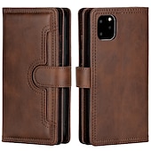 abordables Coques iPhone-téléphone Coque Pour iPhone16 iPhone 15 Pro Max Plus iPhone 14 13 12 11 Pro Max Mini X XR XS Max 8 7 Plus Portefeuille Couvercle rabattable Avec Support Magnétique Protection complète du corps