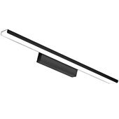 billiga Vanitylampor-led spegellampa 81cm modern/modern stil badrumslampor aluminium borstat material skåp vägglampor sminkbelysning sminklampa sminklampa minimalistisk 110-120/110-120v 32w