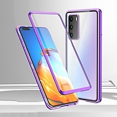 Χαμηλού Κόστους Samsung Θήκη-τηλέφωνο tok Για Samsung Galaxy S24 S23 S22 S21 S20 Plus Ultra Note 20 Ultra S25 Ultra Πλήρης Θήκη Θήκη μαγνητικής προσρόφησης Προστατευτικό για όλο το σώμα Διπλής όψης Προστατευτικό φακού κάμερας