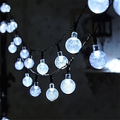 cheap Battery String Lights-1.5m 2m 3m 4m 5m 10m 20m String Lights  High Power LED  Warm White White Blue Christmas New Year&#039;s Creative Party Decorative Garden Yard Decoration Lamp  AA Batteries Powered 1 set