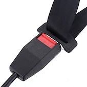 baratos Capas para bancos de automóveis-Cinto de Segurança Automático Ajustável de 3 Pontos com Fechadura Cam Clip Retentor de Fivela de Segurança Universal para Proteção de Passageiros