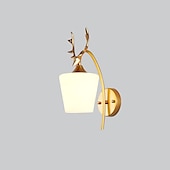 halpa Sisätilojen seinävalaisimet-lightinthebox matta luova country pohjoismainen led-seinävalaisimet makuuhuone lastenhuone metalliseinävalaisin 110-120v 220-240v 12w
