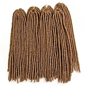cheap Crochet Hair-Faux Locs Dreadlocks Nu Locs Box Braids Synthetic Hair Braiding Hair 24 roots / pack