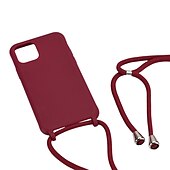 cheap Samsung Cases-Phone Case For Samsung Galaxy S24 S23 S22 S21 S20 Plus Ultra S25 Ultra Silicone Case with Adjustable  Neck Strap Kickstand Shockproof Solid Color Solid Colored TPU