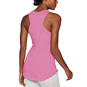 cheap Yoga Tops-Women&#039;s Yoga Top Breathable, Quick Dry, Moisture Wicking Cross Back Sleeveless Sports Fashion Tee Tshirt, Tank Top For Fitness, Gym Workout, Running Activewear Black / Pink / Red