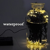 voordelige Zonne-lichtslingers-solar led string light outdoor lichtslingers 22m 200led 8 functie kerstverlichting outdoor waterdichte tuin gazon binnenplaats kerstversiering licht