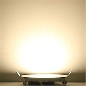economico Lampade LED ad incasso-1 pz 12 w led pancel luce da incasso a led da incasso a incasso rotonda lampada da soffitto a led ac 110 v 220 v lampadina a led camera da letto cucina coperta illuminazione a led