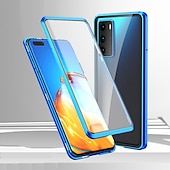 Χαμηλού Κόστους Samsung Θήκη-τηλέφωνο tok Για Samsung Galaxy S24 S23 S22 S21 S20 Plus Ultra Note 20 Ultra S25 Ultra Πλήρης Θήκη Θήκη μαγνητικής προσρόφησης Προστατευτικό για όλο το σώμα Διπλής όψης Προστατευτικό φακού κάμερας