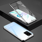 Χαμηλού Κόστους Samsung Θήκη-τηλέφωνο tok Για Samsung Galaxy S24 S23 S22 S21 S20 Plus Ultra Note 20 Ultra S25 Ultra Πλήρης Θήκη Θήκη μαγνητικής προσρόφησης Προστατευτικό για όλο το σώμα Διπλής όψης Προστατευτικό φακού κάμερας