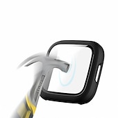 ieftine Carcase Smartwatch-Carcase Compatibil cu Fitbit Versa 2 Plastic / Sticlă Temperată Uita-te Capac