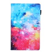 abordables Coques pour tablettes Samsung-Tablette Etuis coque Pour Samsung Galaxy Tab Un 8.4&quot; 2022 2021 2020 2019 Avec Support Porte Carte Magnétique Papillon Panda Mot / Phrase TPU faux cuir