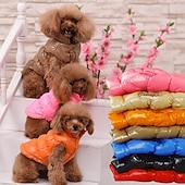 cheap Coats-Dog Coat Jacket Vest Puppy Clothes Cosplay Winter Outdoor Dog Clothing