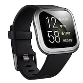 ieftine Carcase Smartwatch-Carcase Compatibil cu Fitbit Versa 2 Plastic / Sticlă Temperată Uita-te Capac
