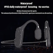 tanie Słuchawki sportowe-LITBest DYY-1 Słuchawki przewodnictwa kostnego Słuchawki na przewodnictwo kostne Bluetooth5.0 Stereofoniczny na Apple Samsung Huawei Xiaomi MI