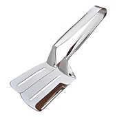 cheap Meat Tools-Barbecue Tongs Stainless Steel Fried Steak Shovel Fish Spatula Meat Clips Bread Clamp Kitchen Tools Accessories
