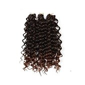 economico Capelli all&#039;uncinetto-Trecce per capelli a crochet Molto ondulata Trecce a scatola Biondo Borgogna Ramato Capelli sintetici 14 pollice Capelli intrecciati 3 pezzi / pacco