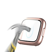 ieftine Carcase Smartwatch-Carcase Compatibil cu Fitbit Versa 2 Plastic / Sticlă Temperată Uita-te Capac
