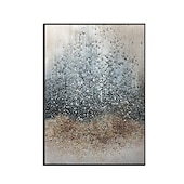 cheap Abstract Paintings-Large Oil Painting 100% Handmade Hand Painted Wall Art On Canvas Grey Modern Abstract Classic Home Decoration Decor Rolled Canvas No Frame Unstretched