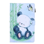 abordables Coques pour tablettes Samsung-Tablette Etuis coque Pour Samsung Galaxy Tab Un 8.4&quot; 2022 2021 2020 2019 Avec Support Porte Carte Magnétique Papillon Panda Mot / Phrase TPU faux cuir