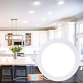 economico Lampade LED ad incasso-1 pz 12 w led pancel luce da incasso a led da incasso a incasso rotonda lampada da soffitto a led ac 110 v 220 v lampadina a led camera da letto cucina coperta illuminazione a led