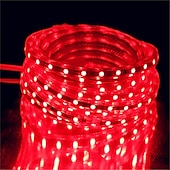 cheap Waterproof Strip Lights-3M SMD 5050 LED Strip light Waterproof 220V 5050 LED Strip Lights Diode Tape Holiday Decoration Lamp LED String Ribbon 60LEDs/M With EU Plug