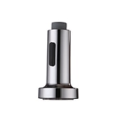 abordables Pommeaux de douche-Faucet Nozzle Multi-Function Silvery Replaceable Pull out Shower Spray Head ABS Plastic Material Adjustable to Spray and Centest Waterflow Mode