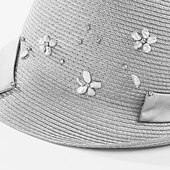 baratos Chapéu de Festa-chapéus de poliéster com 1 peça de cabeça casual floral