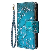 economico Cover Samsung-telefono Custodia Per Samsung Galaxy S24 S23 S22 S21 Plus Ultra A54 A34 A14 A73 A53 A33 A72 A52 A42 Note 10 Plus S25 più Porta carte di credito Fantasia / disegno con cinturino per telefono Flip