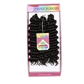economico Capelli all&#039;uncinetto-Trecce per capelli a crochet Molto ondulata Trecce a scatola Biondo Borgogna Ramato Capelli sintetici 14 pollice Capelli intrecciati 3 pezzi / pacco