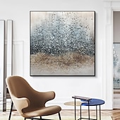 cheap Abstract Paintings-Large Oil Painting 100% Handmade Hand Painted Wall Art On Canvas Grey Modern Abstract Classic Home Decoration Decor Rolled Canvas No Frame Unstretched