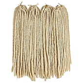 cheap Crochet Hair-Faux Locs Dreadlocks Nu Locs Box Braids Synthetic Hair Braiding Hair 24 roots / pack