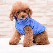cheap Coats-Dog Coat Jacket Vest Puppy Clothes Cosplay Winter Outdoor Dog Clothing